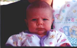 Our Little Angel on the look out...